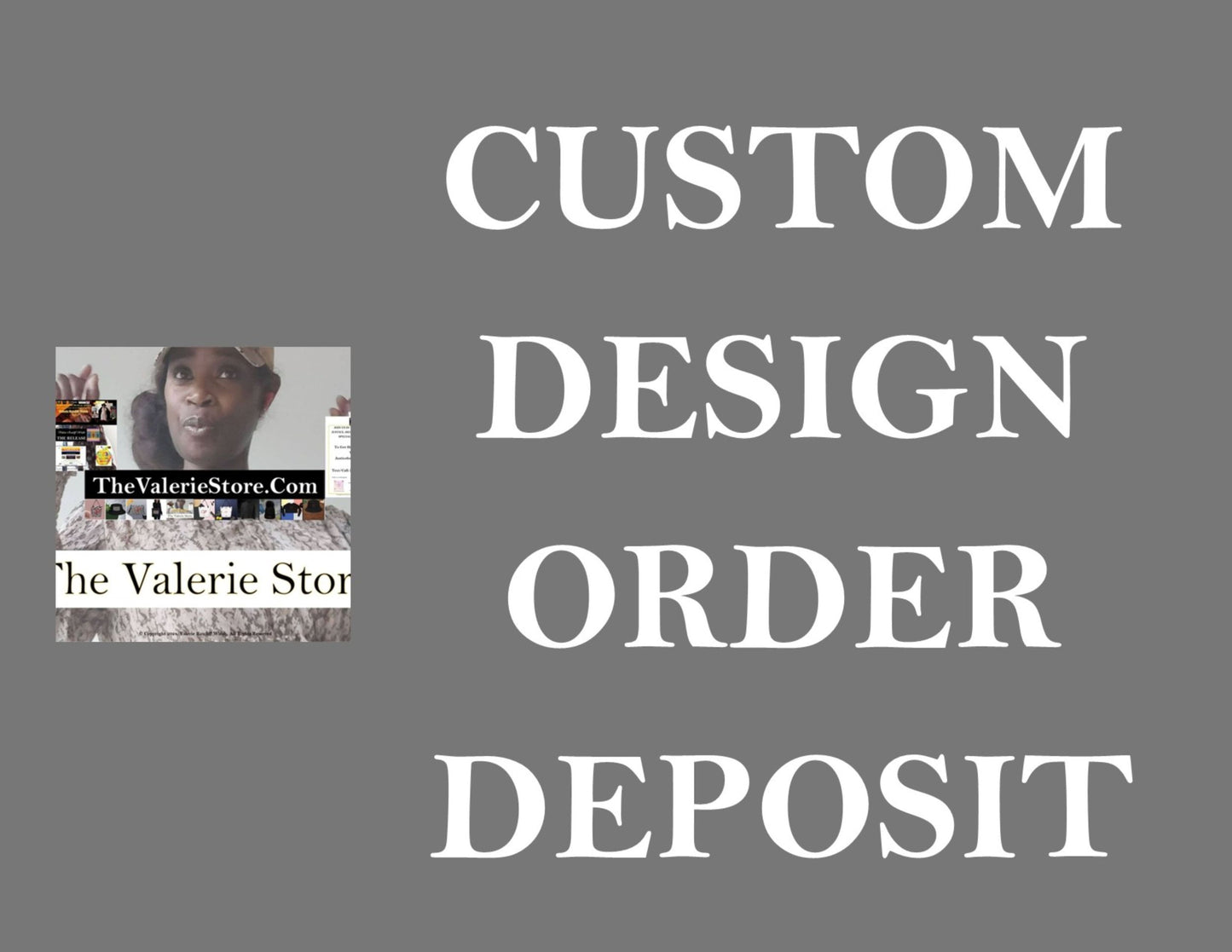 Custom Design Deposit