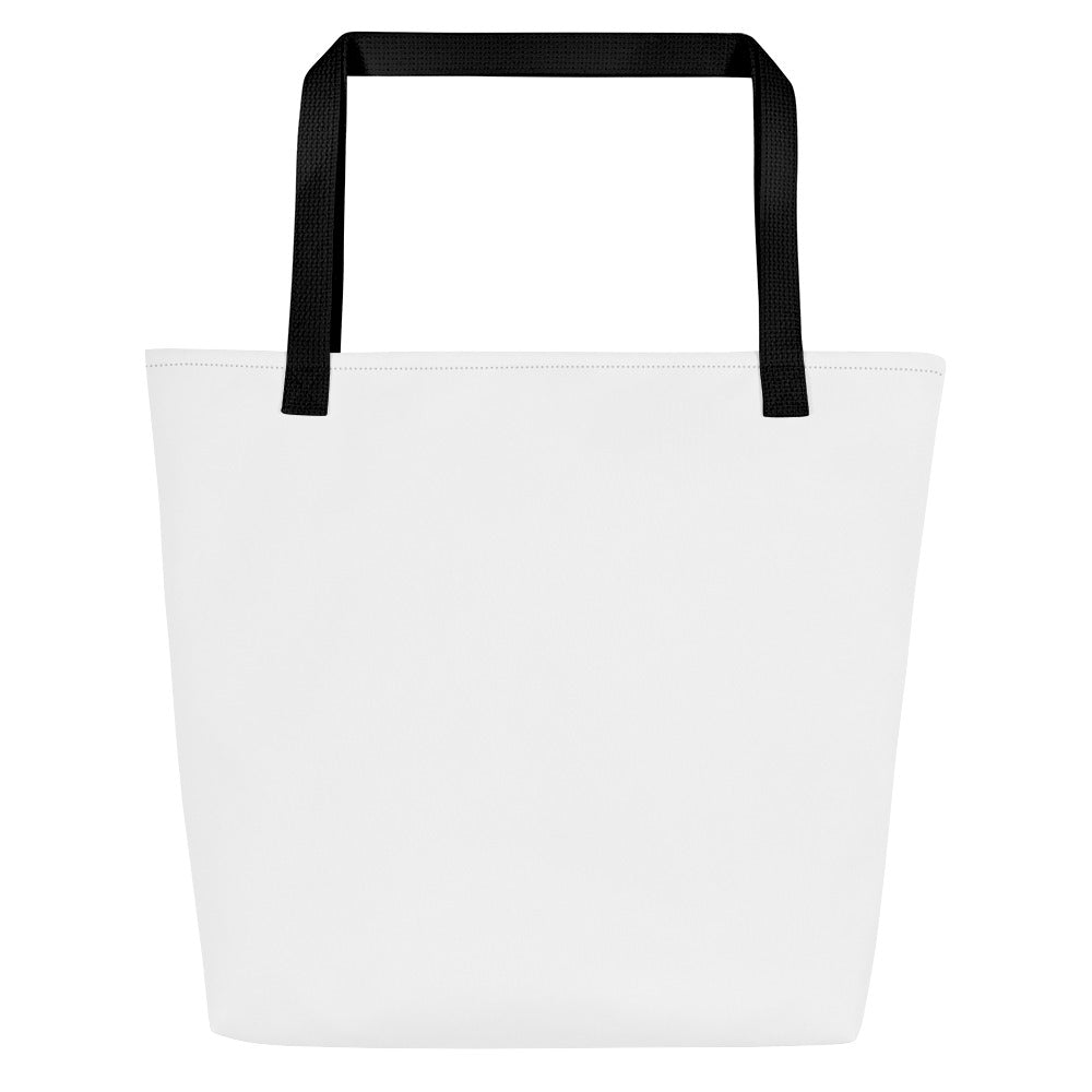 I AM HERE WITH YOU #JESUS All-Over Print Large Tote Bag